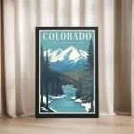 Colorado Fresh Air And Stunning Landscapes Framed Poster