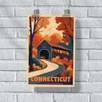 Connecticut The Constitution State `poster