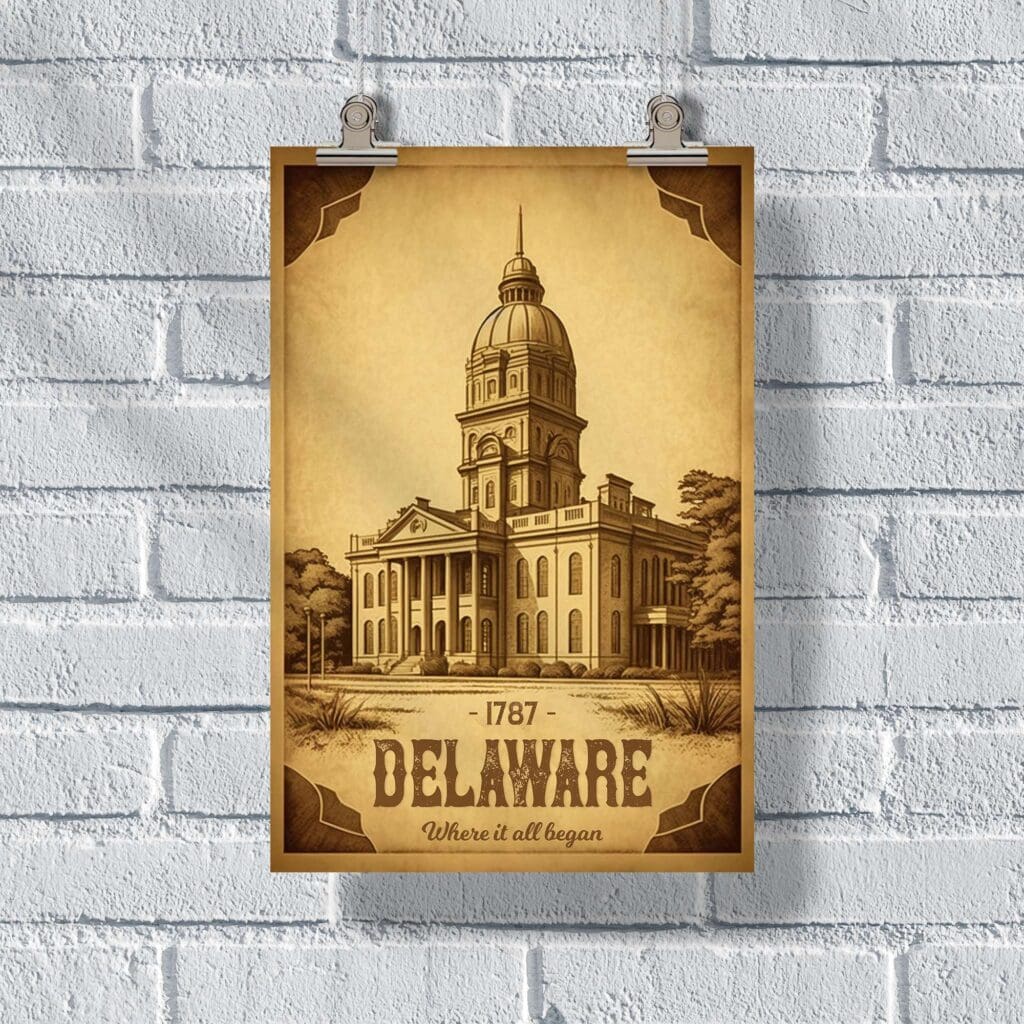 Delaware Where It All Began Poster