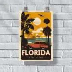 Florida In God We Trust Poster