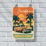 Florida Paradise Found Poster