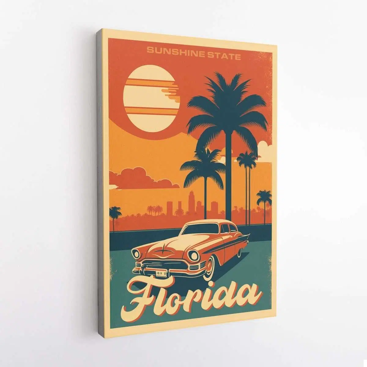 Florida Sunshine State Canvas