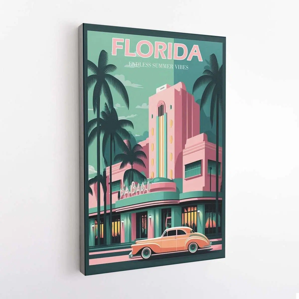 Florida Endless Summer Vibes Canvas