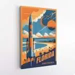 Florida Kennedy Space Center Canvas