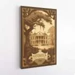 Georgia Historic Southern Charm Canvas