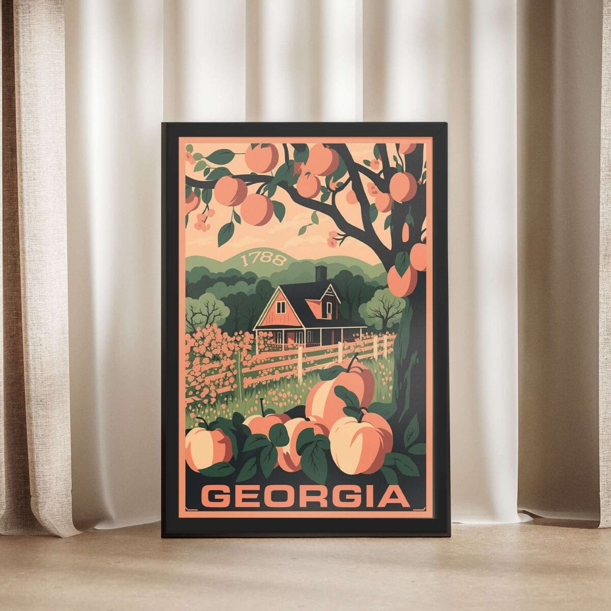 Georgia Framed Poster