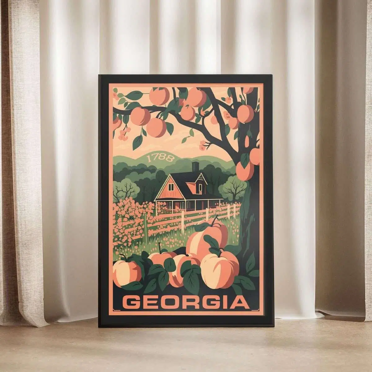 Georgia Framed Poster