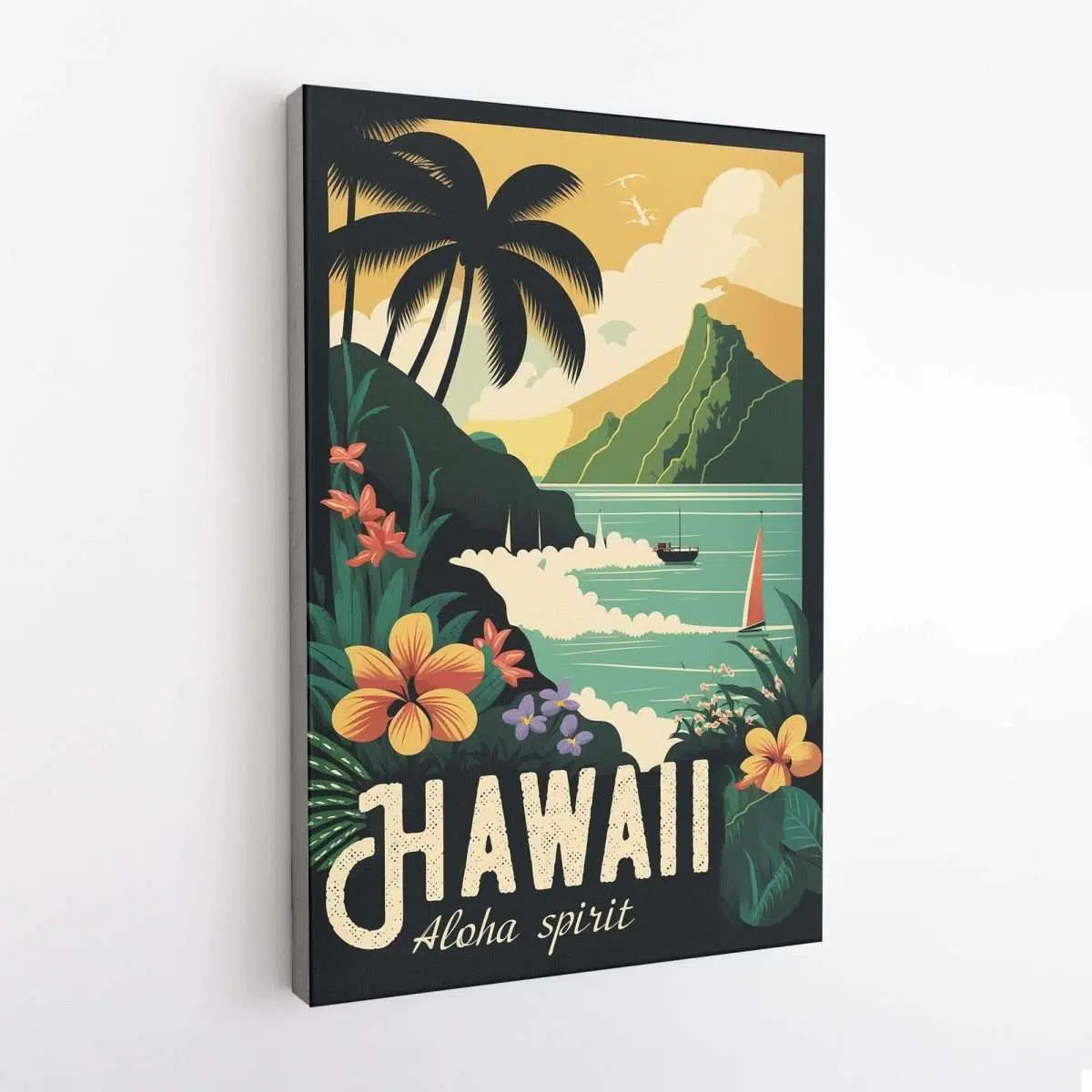 Hawaii Aloha Spirit Canvas