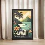 Hawaii Aloha Spirit Framed Poster