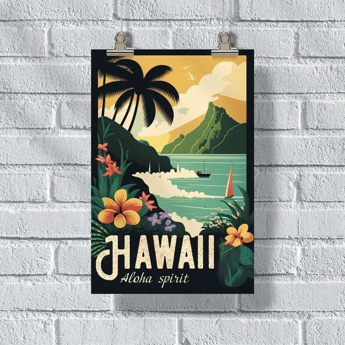 Hawaii Aloha Spirit Poster