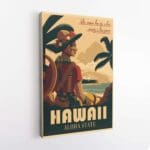 Hawaii Aloha State Ua Mau Ke Ea O Ka Canvas