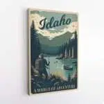 Idaho A World Of Adventure Canvas