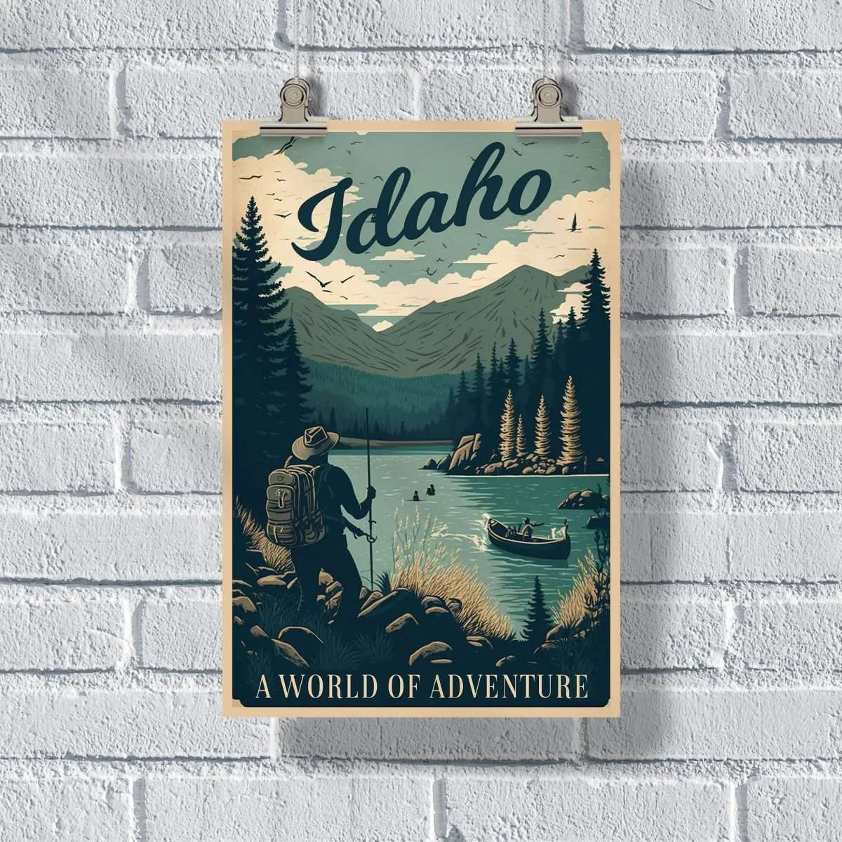 Idaho A World Of Adventure Poster