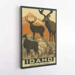 Idaho Explore The Frontier Canvas