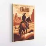 Idaho Explore The History Of The Wild West Canvas