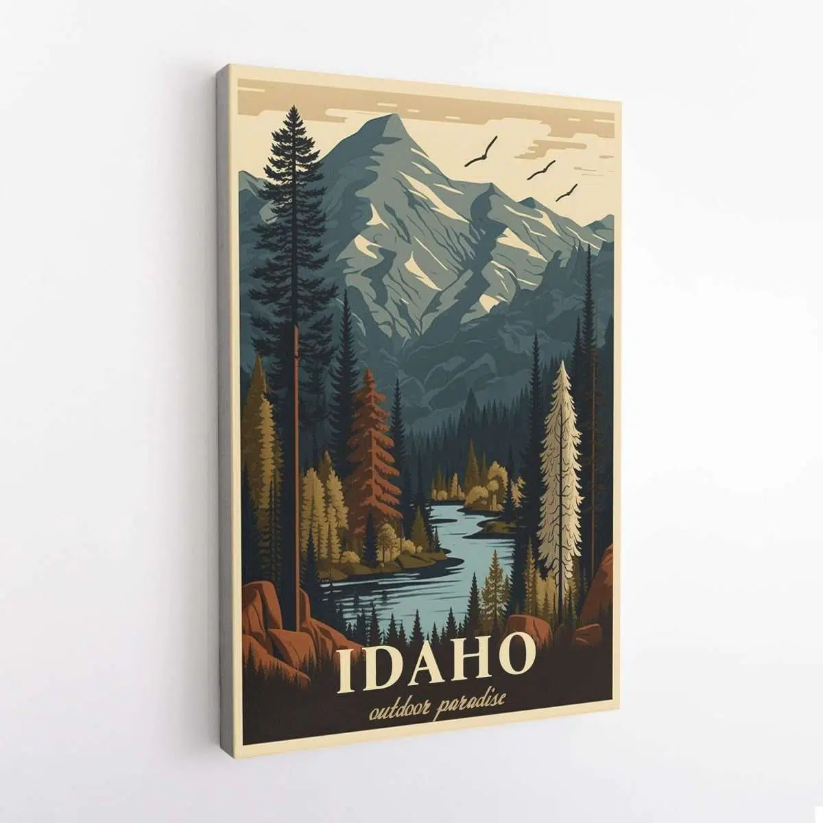 Idaho Outdoor Paradise Canvas