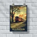 Illinois Gateway To The Midwest Poster