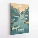 Illinois River Valley Canvas