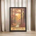 Indiana Brown County State Park Framed Poster