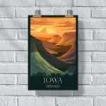 Iowa Loess Hills Poster