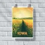 Iowa Our Liberties We Prize And Our Rights We Will Maintain Poster