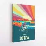 Iowa RAGBRAI Canvas