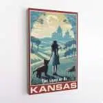 Kansas The Land Of Oz Canvas