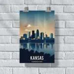 Kansas UNITED STATES Poster