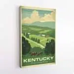 Kentucky Horse Country Beauty Canvas