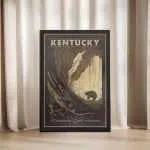 Kentucky Mammoth Cave Wonders Framed Poster