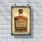 Kentucky Time Honored Tradition Of Bourbon Making Poster