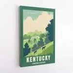 Kentucky UNITED STATES Canvas