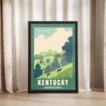 Kentucky UNITED STATES Framed Poster