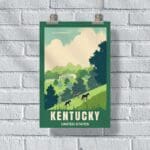 Kentucky UNITED STATES Poster