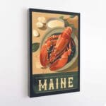 Maine Lobster Canvas