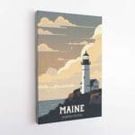 Maine United States Canvas