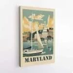 Maryland Annapolis Harbor Canvas