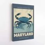 Maryland Crab Country Canvas