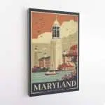 Maryland Old Line State Canvas