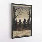 Massachusetts Salem Witch Trials Canvas