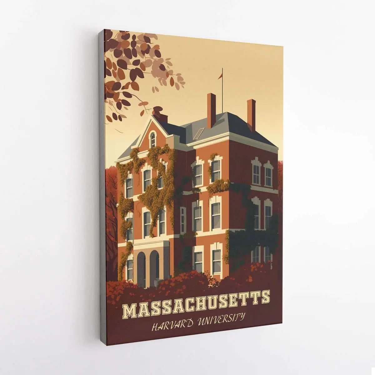 Massachusetts Harvard University Canvas