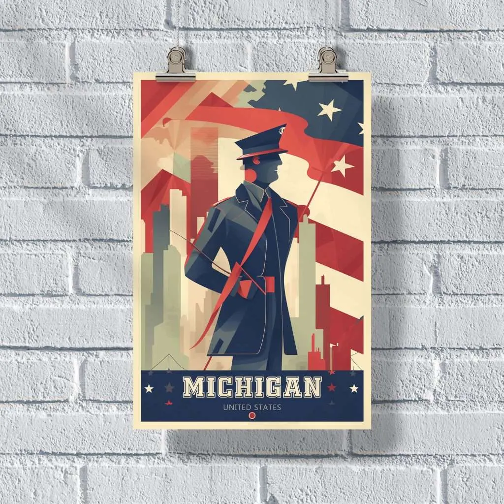 Michigan UNITED STATES Poster