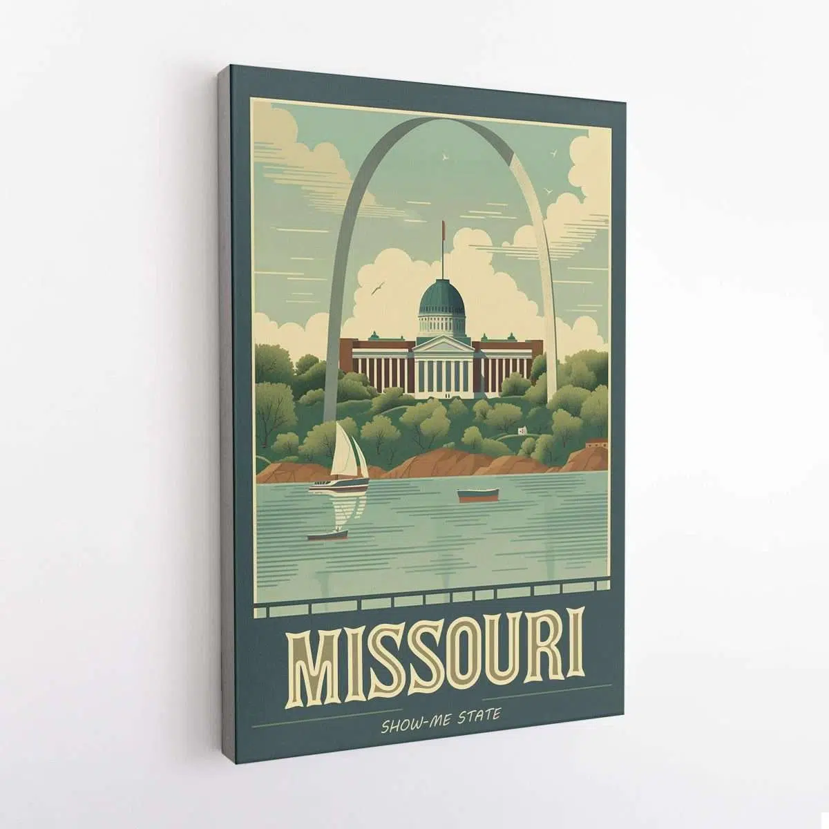 Missouri Show Me State Canvas