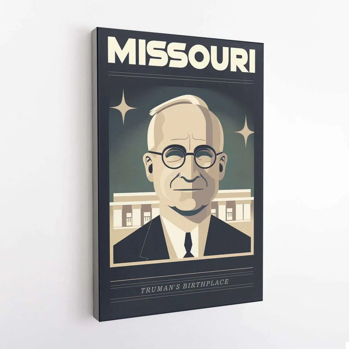 Missouri Truman's Birthplace Canvas