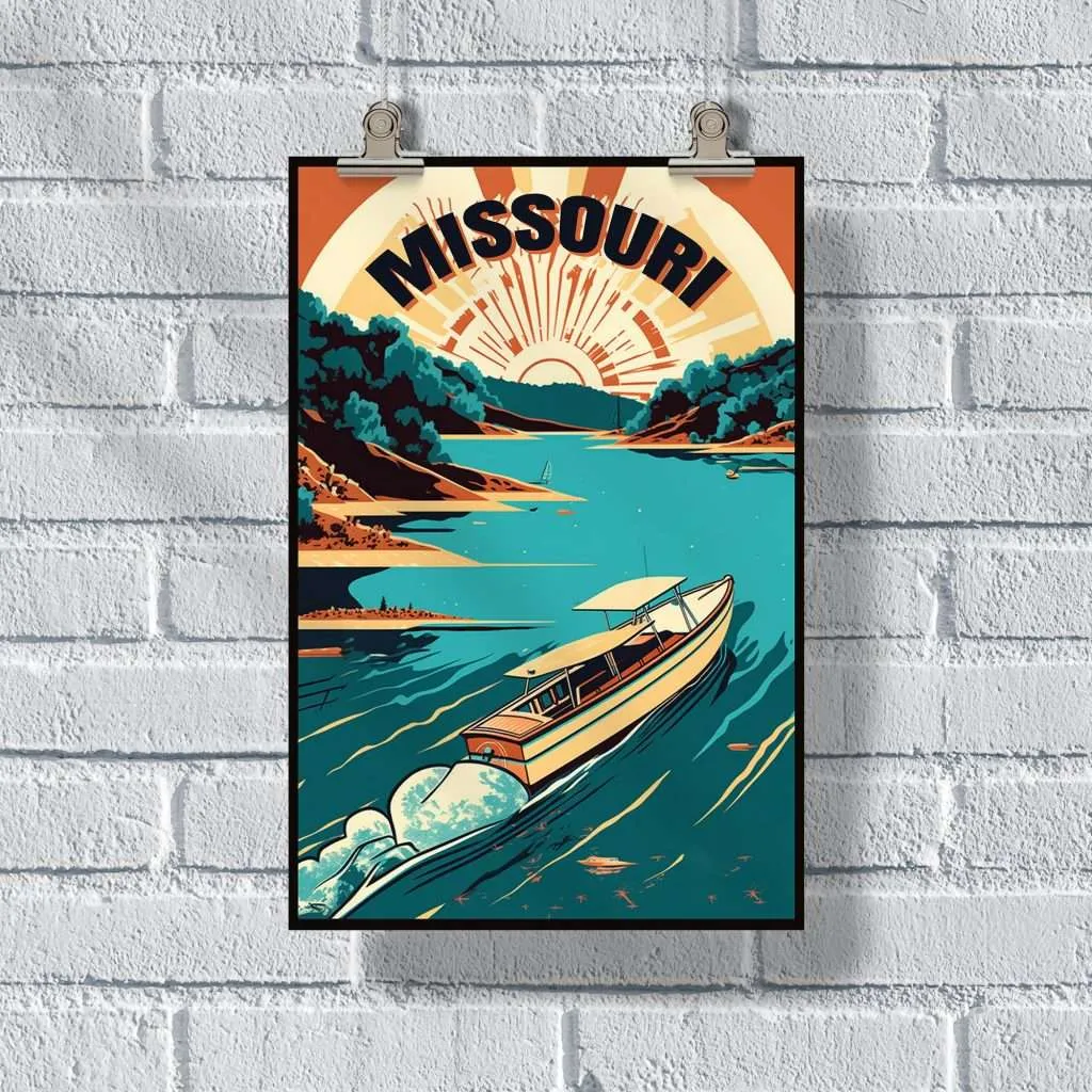 Missouri Lake Of Ozarks Poster