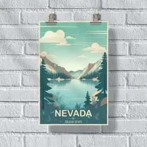 Nevada Silver State Poster