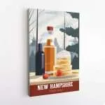 New Hampshire Maple Syrup Canvas