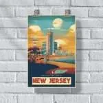 New Jersey Atlantic City 2 Poster