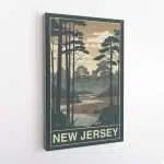 New Jersey Garden State Canvas