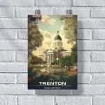 New Jersey Trenton Poster